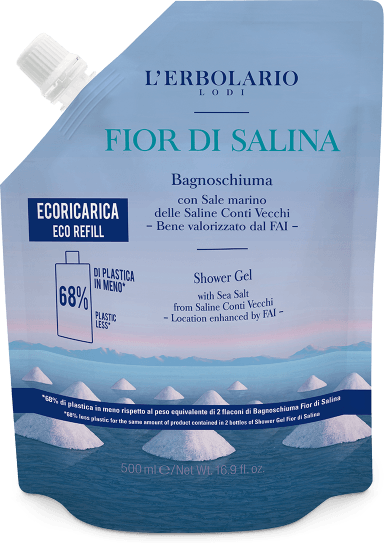 L'Erbolario Ecoricarica Bagnoschiuma Fior di Salina 500 ml