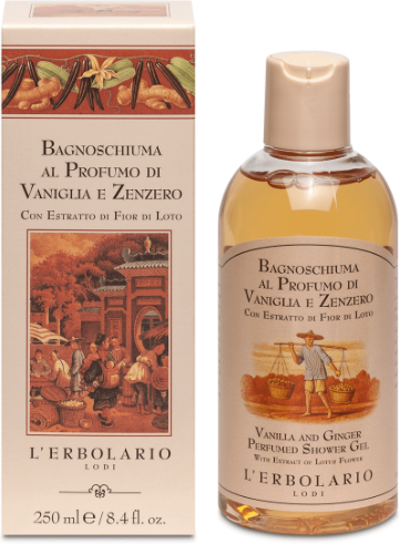 L'Erbolario Bagnoschiuma Vaniglia e Zenzero 250ml