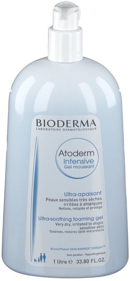 Bioderma Intensive Gel Detergente Quotidiano Pelle Secca 1 L