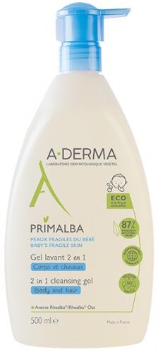 A-DERMA Primalba gel lavante 500 ml
