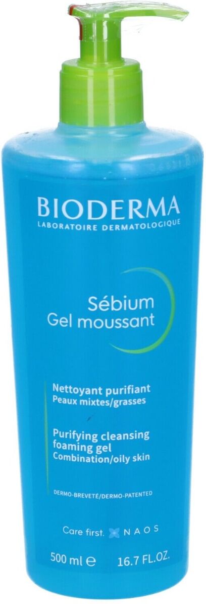 Bioderma Sébium Gel Moussant Detergente Purificante 500 ml