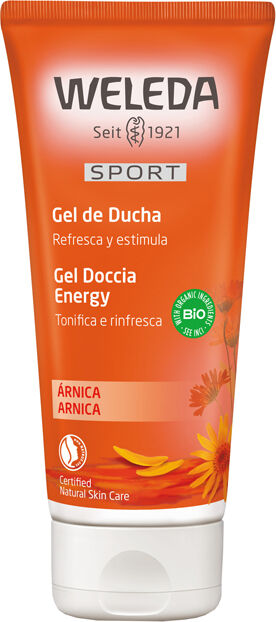 Weleda sport gel doccia arnica