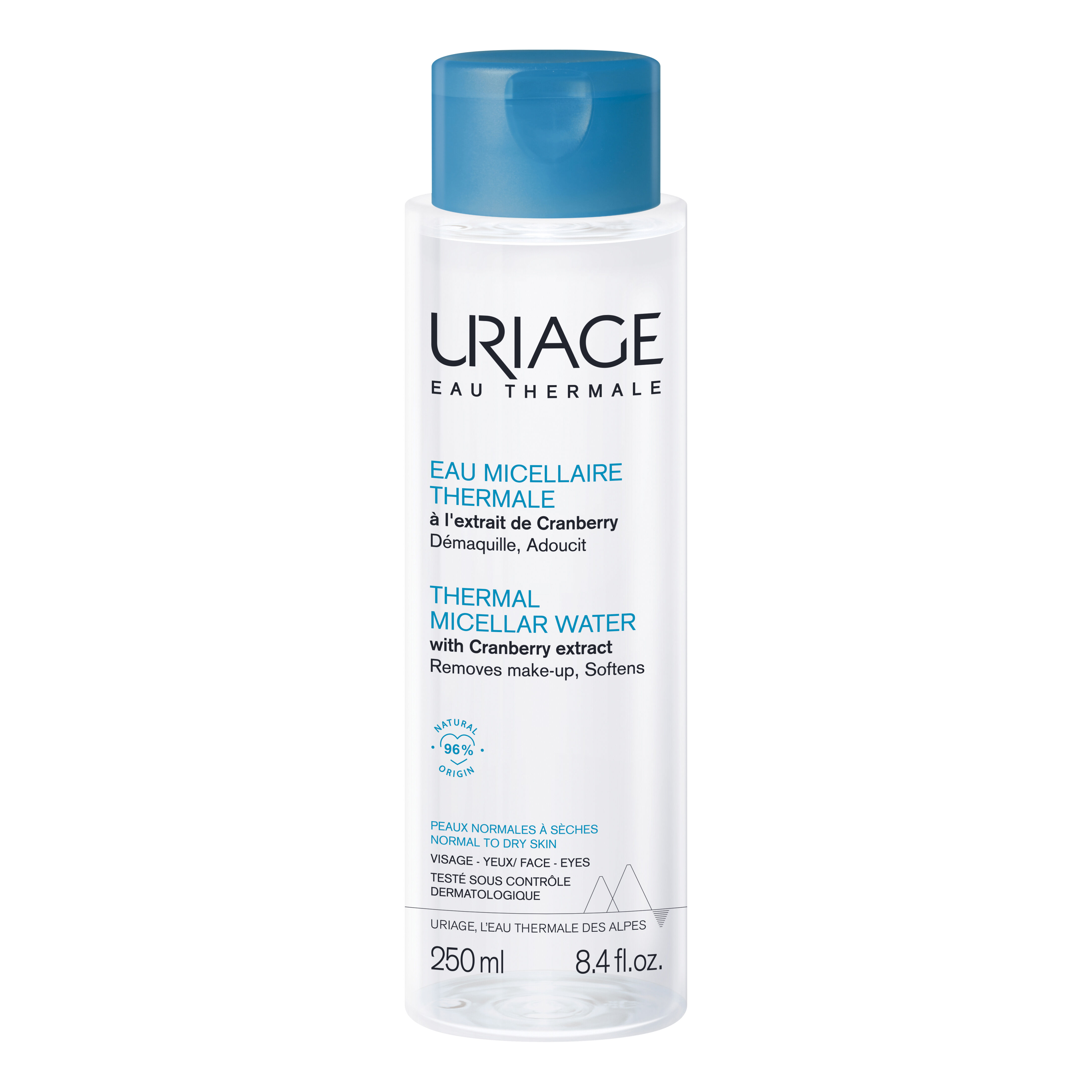 Uriage eau micellaire thermale pelli normali secche 250 ml