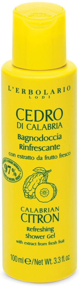 l'erbolario Bagnoschiuma rinfrescante cedro di calabria 100 ml