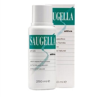 Saugella Linea Attiva Verde Dermoliquido Detergente Intimo Delicato 250 ml