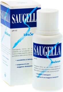 Saugella Linea Classica Blu Idraserum Detergente Intimo Delicato 200 ml