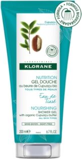 Klorane Linea Detersione Delicata Gel Doccia Eau Tiarè 200 ml