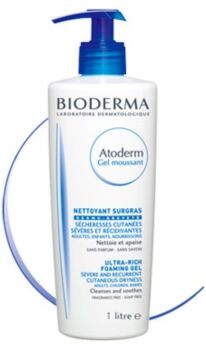 Bioderma Linea Atoderm Moussant Gel Detergente Pelli Molto Secche 500 Ml