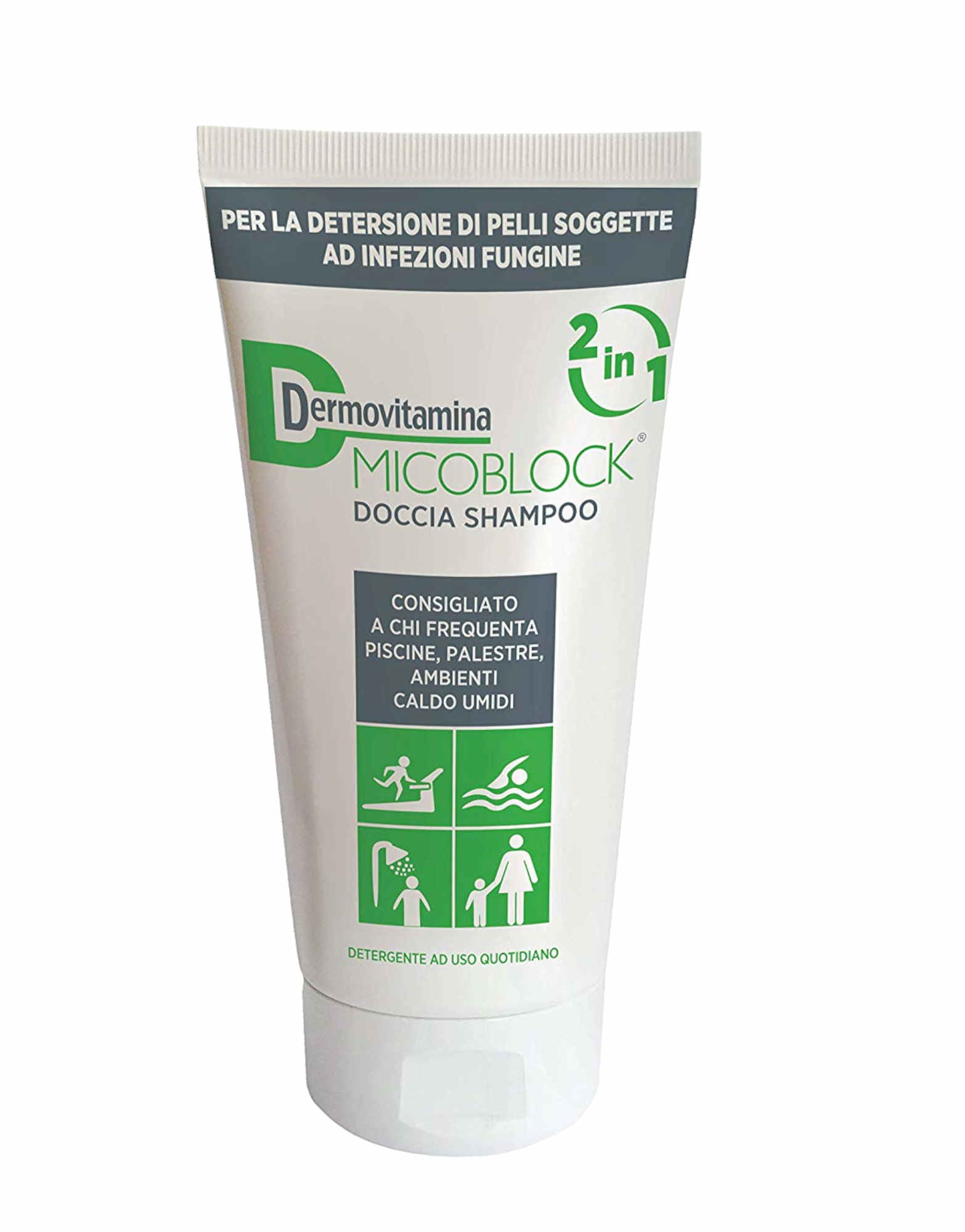 DERMOVITAMINA Micoblock Doccia Shampoo 2 In 1 200ml