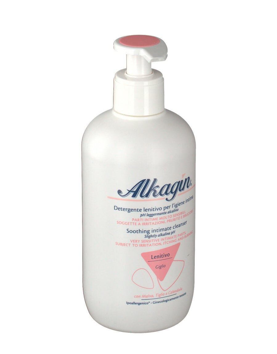 ALKAGIN Detergente Intimo Lenitivo A Ph Leggermente Alcalino 400 Ml