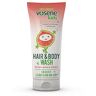 Vosene Fruity Goodness  Kids Hair & Body WASH met roze Pomelo & Vitamine C voor diep gereinigd haar en huid