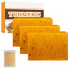 STRAFFI Honey Glow Lemon Turmeric Kojic Acid Soap Bar, Lemon Turmeric Kojic Acid Soap, Lemon Turmeric Kojic Soap, Turmeric Soap Bars For Dark Spots, Natural Turmeric Soap Bar For Face & Body (3PCS)