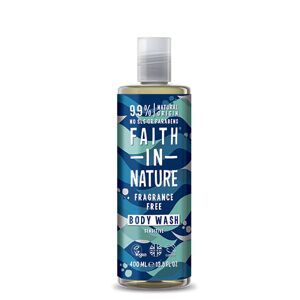 Showergel Fragrance Free Faith In Nature - 400 ml