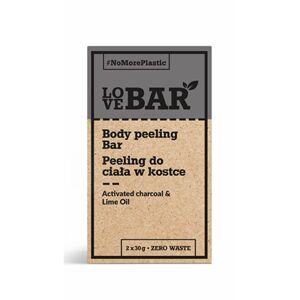 Love Bar Body Peeling Bar M. Kul & Lime Olie - 1 Stk