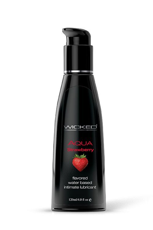 Wicked Sensual Care Żel Wodny Wicked Jadalny Truskawkowy 120 ml   100% ORYGINAŁ  DYSKRETNA PRZESYŁKA