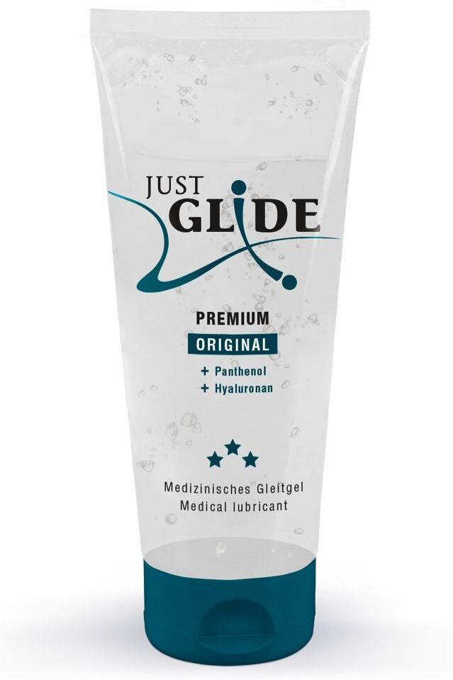 Just Glide Żel Wodny Just Glide Premium Original 200ml   100% ORYGINAŁ  DYSKRETNA PRZESYŁKA