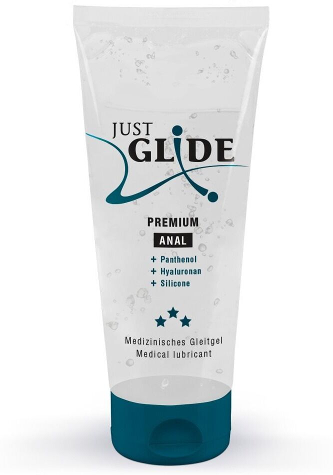 Just Glide Żel Analny Just Glide Premium Original 200ml   100% ORYGINAŁ  DYSKRETNA PRZESYŁKA