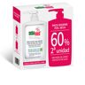 Sebamed Emulsão Sem Sabão gel de banho com duo de azeite 2 x 750 ml