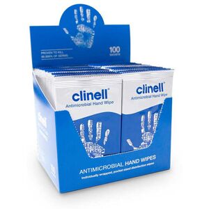 Special Goods Clinell antibacterial hand wipes individually wrapped -