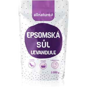 Allnature Epsom salt Lavender bath salts 1000 g