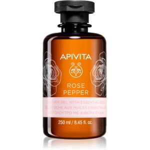 Apivita Rose Pepper shower gel with essential oils 250 ml