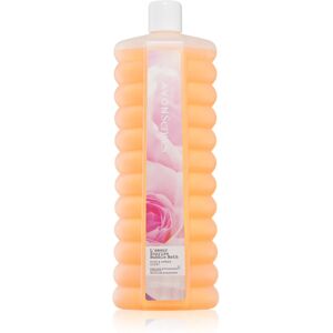 Avon Senses L'amour Sunrise bath foam with rose fragrance 1000 ml