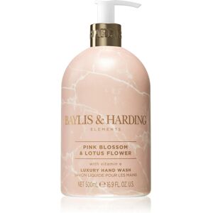 Baylis & Harding Elements Pink Blossom & Lotus Flower liquid hand soap 500 ml