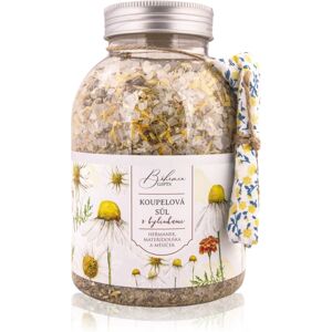 Bohemia Gifts & Cosmetics Bohemia Natur bath salt with three kinds of herbs chamomile, calendula, thyme 1200 g