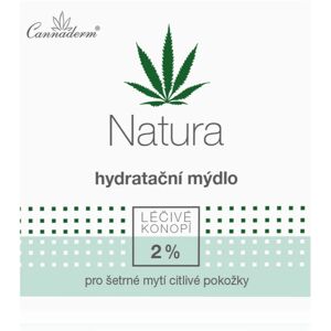 Cannaderm Natura Moisturizing soap pH 5.5 moisturising soap with hemp oil 100 g