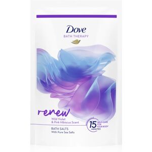 Dove Bath Therapy Renew bath salts Wild Violet & Pink Hibiscus 400 g