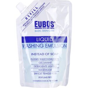 Eubos Basic Skin Care Blue fragrance-free cleansing emulsion refill 400 ml