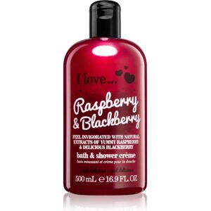 I love... Raspberry & Blackberry shower and bath cream 500 ml