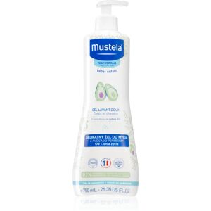 Mustela Bébé Bain cleansing gel for the hair and body for children 750 ml