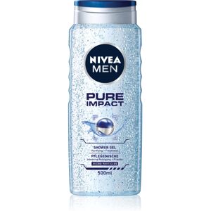 Nivea Men Pure Impact shower gel M 500 ml