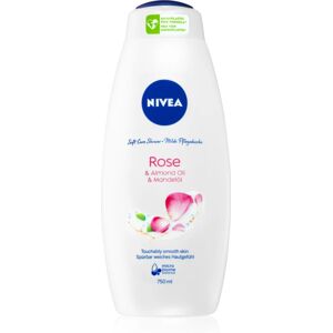 Nivea Rose & Almond Oil shower gel 750 ml