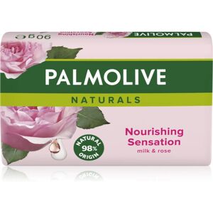 Palmolive Naturals Milk & Rose bar soap with rose fragrance 90 g