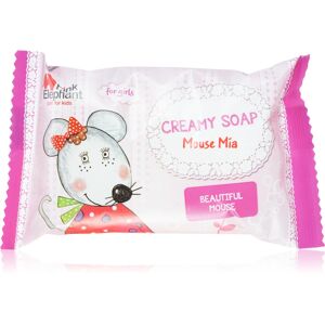 Pink Elephant Girls creamy soap for children Mouse Mia 90 g