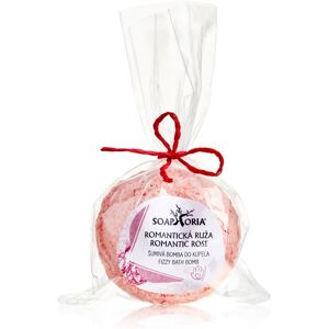 Soaphoria Romantic Rose anti-stress bath bomb with regenerative effect 85 g