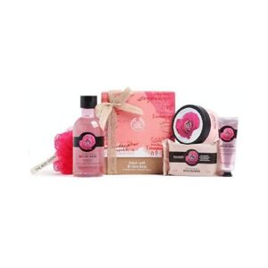 The Body Shop British Rose Pampering Essentials Body Yogurt Soap hand cream show