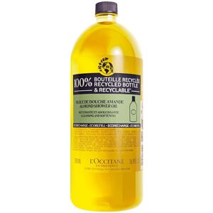 L'Occitane Almond Shower Oil with Almond Oil Cleansing and Softening 500mL refill