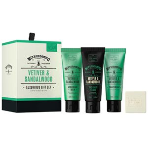 Scottish Fine Soaps Men's Grooming Vetiver & Sandalwood Luxurious Gift