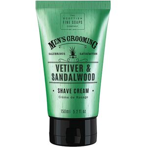 Scottish Fine Soaps Men's Grooming Vetiver & Sandalwood Shave Cream 15