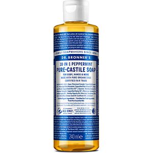 Dr Bronners Dr. Bronner's Peppermint Castile Liquid Soap - 240ml