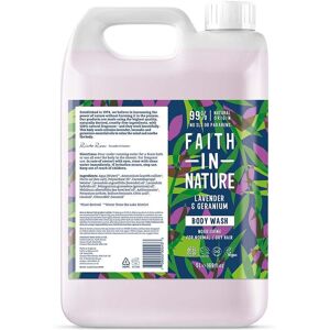 Faith in Nature Lavender & Geranium Relaxing Body Wash Refill - 5