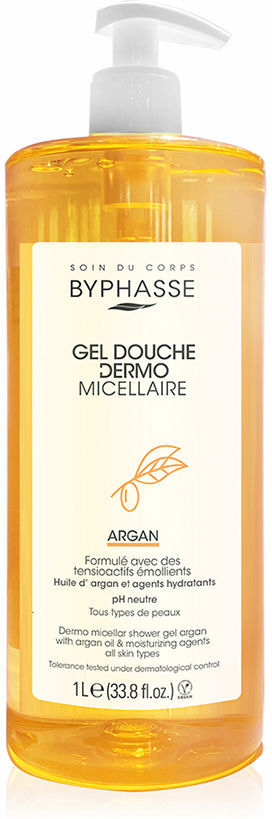 Photos - Shower Gel Byphasse Dermo Gel De Ducha micelar argán 1000 ml