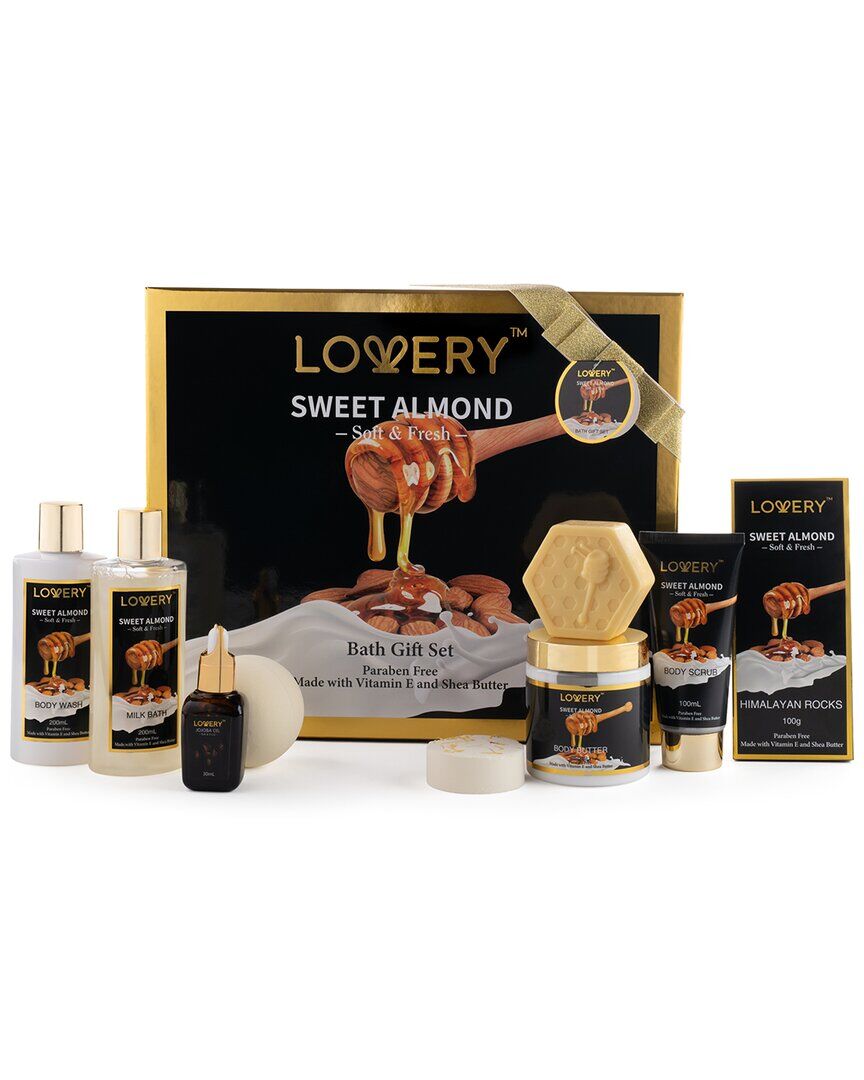 Lovery Sweet Almond Beauty & Personal Care Set Black NoSize