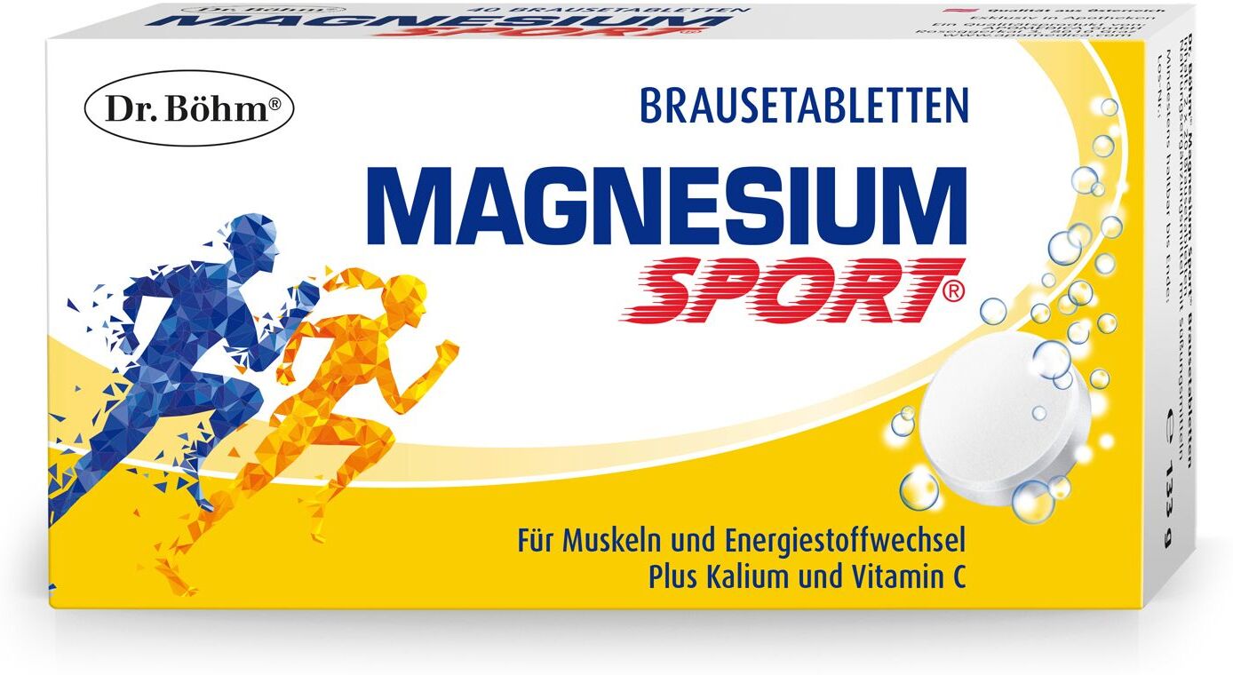 Dr. Böhm® Magnesium Sport Brausetabletten 40 St Brausetabletten