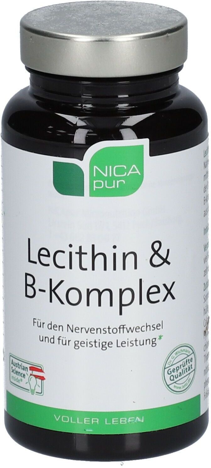 NICApur® Lecithin & B-Komplex 60 St Kapseln