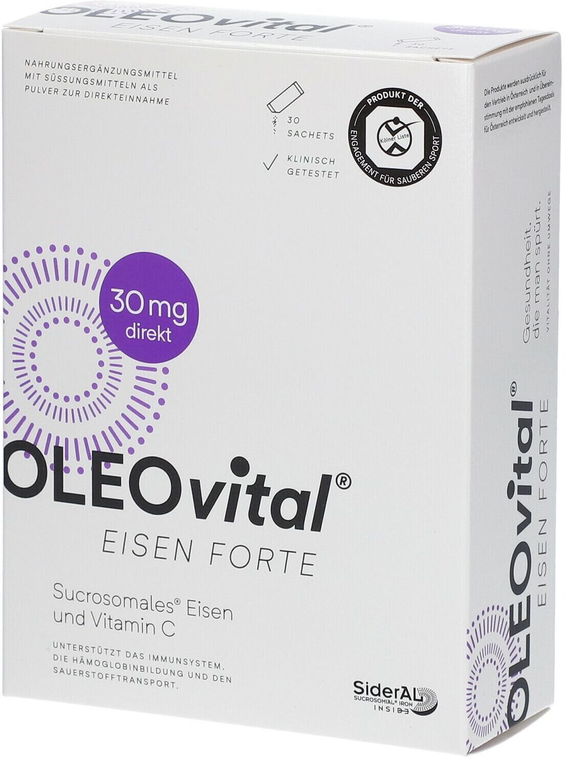 OLEOVital® Eisen Forte 30x2,1 g Beutel