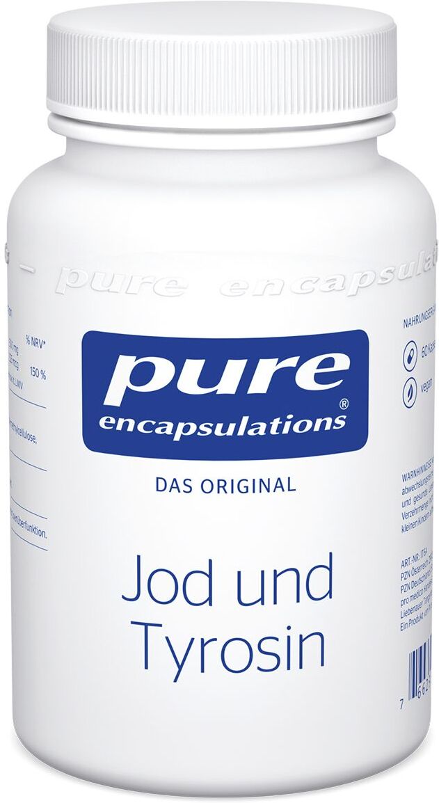 Pure Encapsulations® Jod und Tyrosin 60 St Kapseln